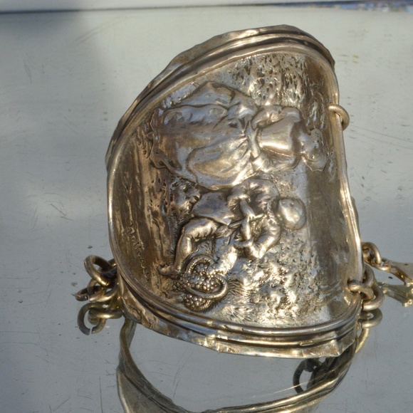 Victorian Sterling Silver Rare Antique Bracelet - Picture 3 of 7